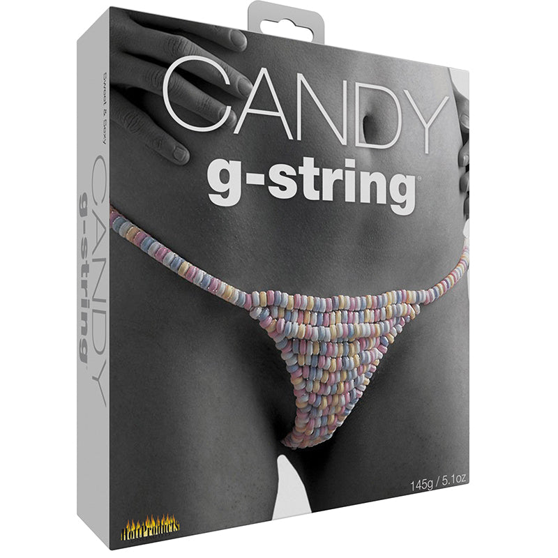 Edible Underwear Candy Bra and G-String Set (New - Rainbow)